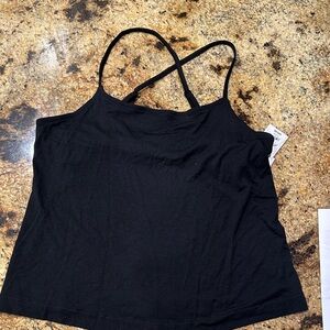 Auden Black Spaghetti Strap Chemise